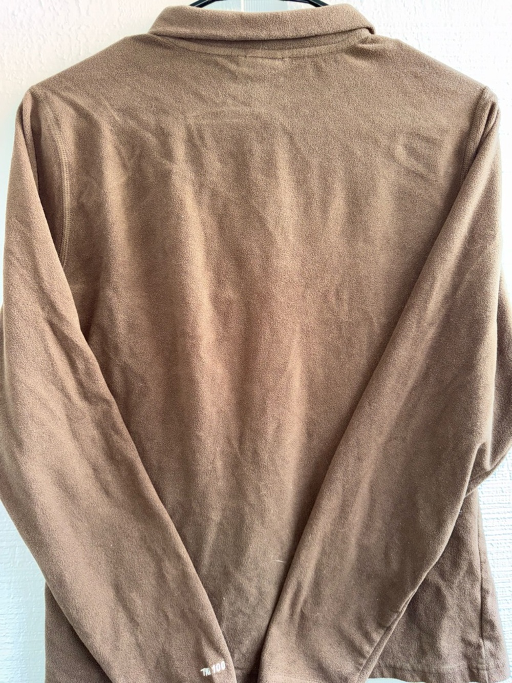 Vintage The North Face Fleece Jacket Women TKA 100 Brown Ax3 Size Large - Picture 9 of 9